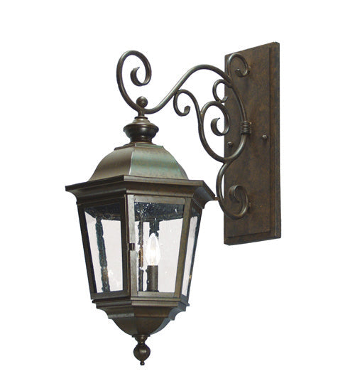 Cassandra 2-Light 28.00" Antique Rust Wall Sconce front view