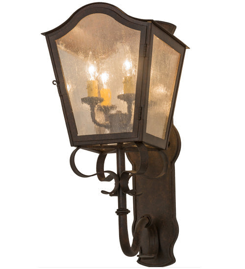 Christian 4-Light 24.00" Cajun Spice Wall Sconce front view