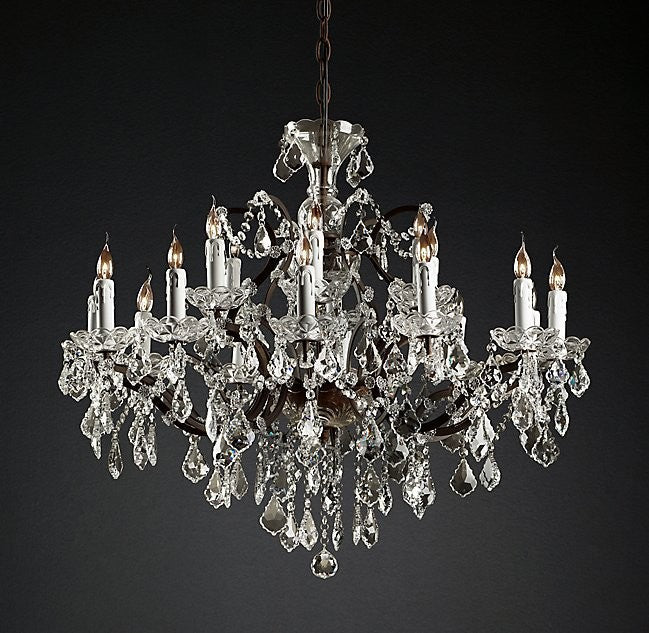 Modern Lights Crystal Candle Chandelier
