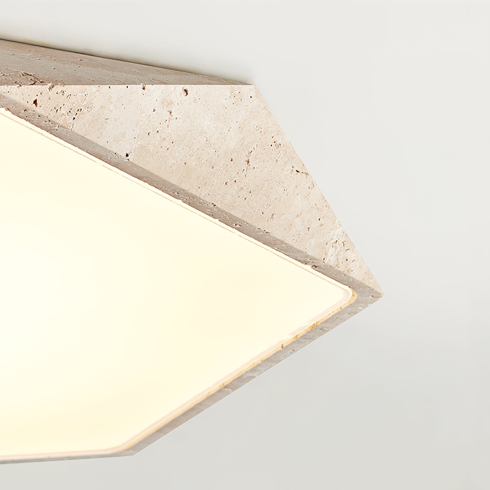 Lunarc Stone Ceiling Light