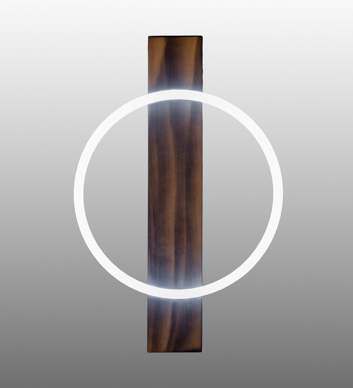Ursula 18.00" Natural Wood LED Wall Sconce detail view 5