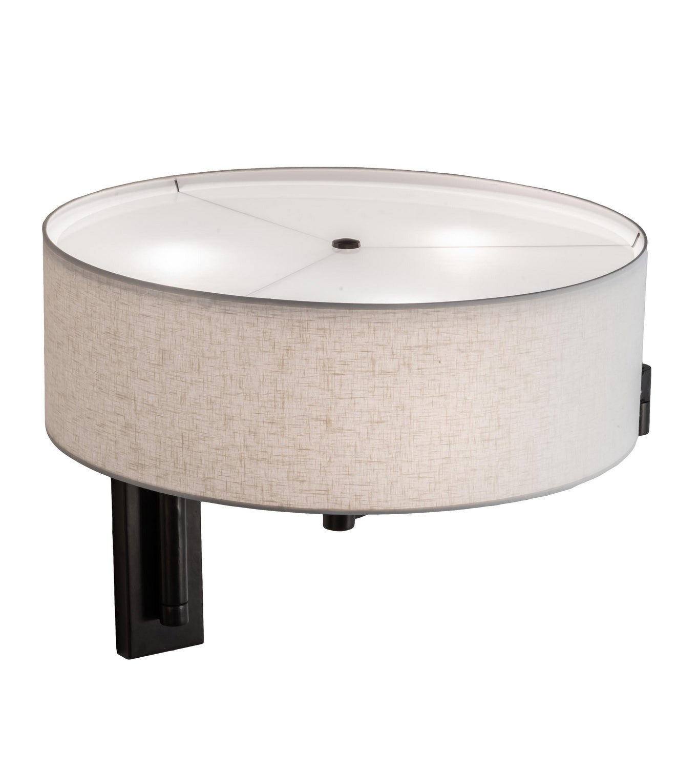 Cilindro 3-Light 29.00" Bronze LED Wall Sconce detail view 6