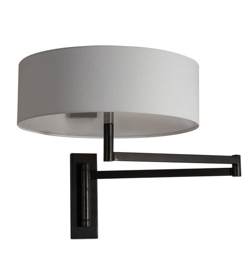 Cilindro 3-Light 29.00" Bronze LED Wall Sconce front view