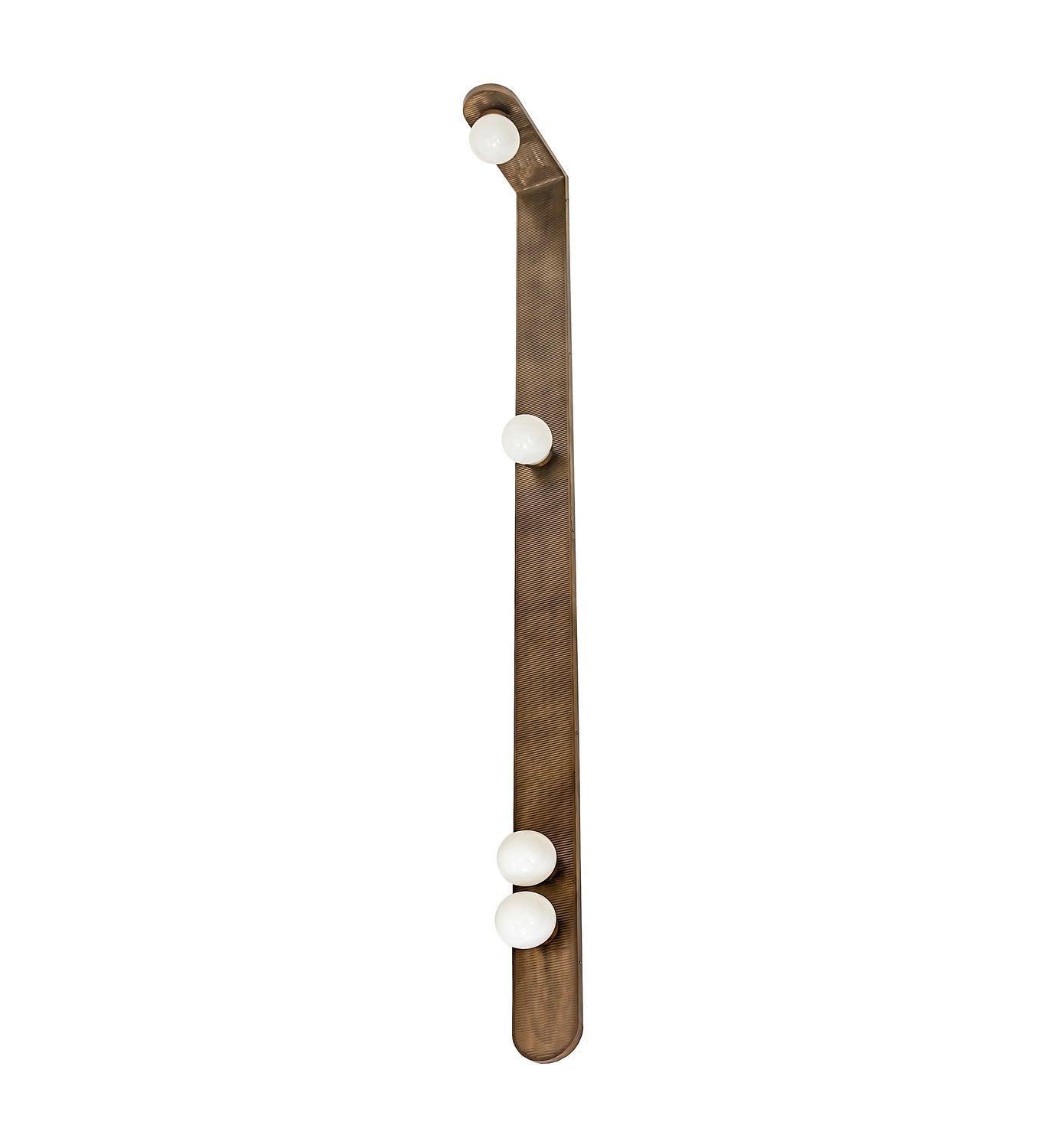 Sanderson 4-Light 108.00" Antique Copper LED Wall Sconce front view