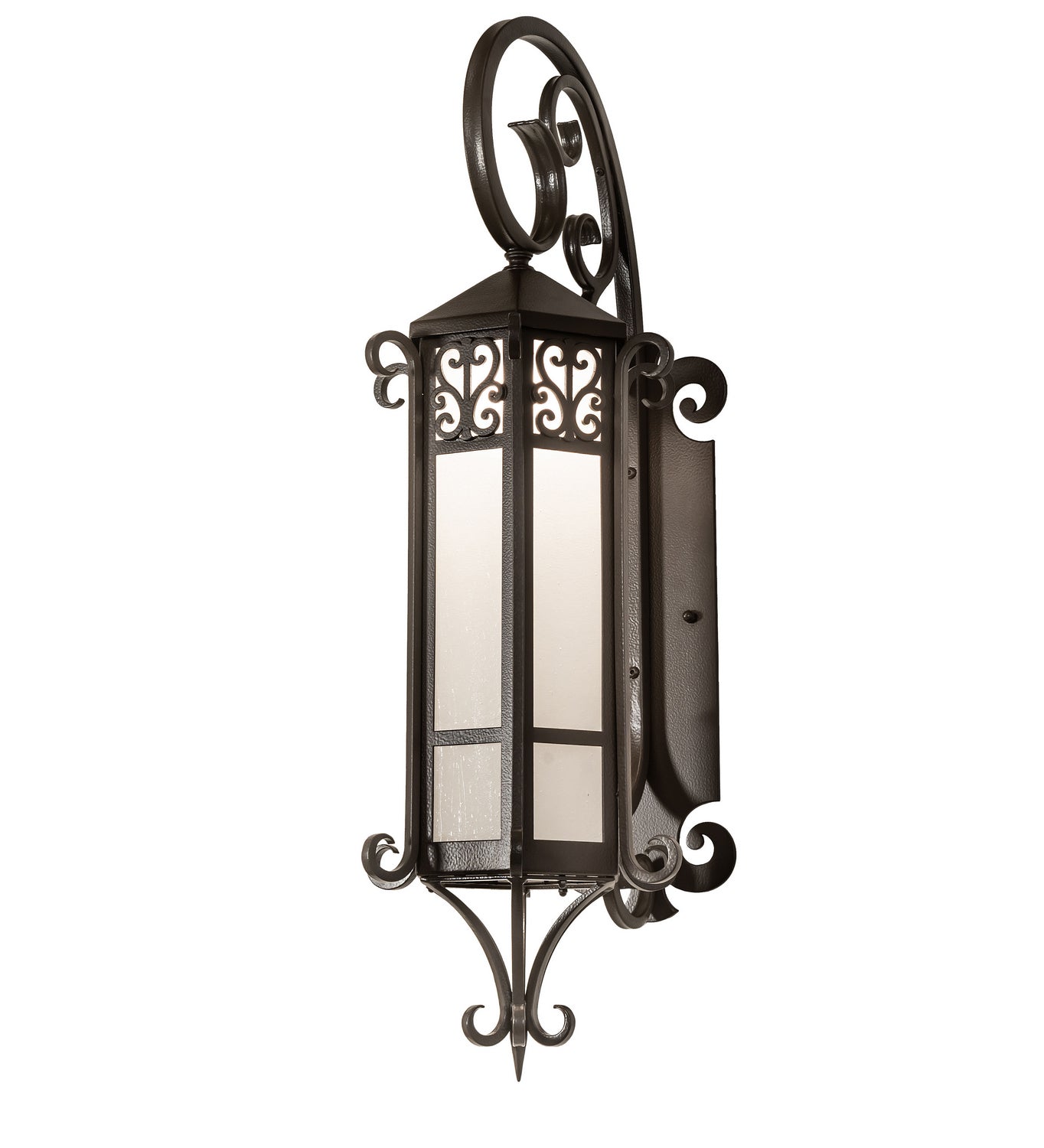 Caprice 1-Light 37.00" Textured Timeless Bronze LED Wall Sconce front view
