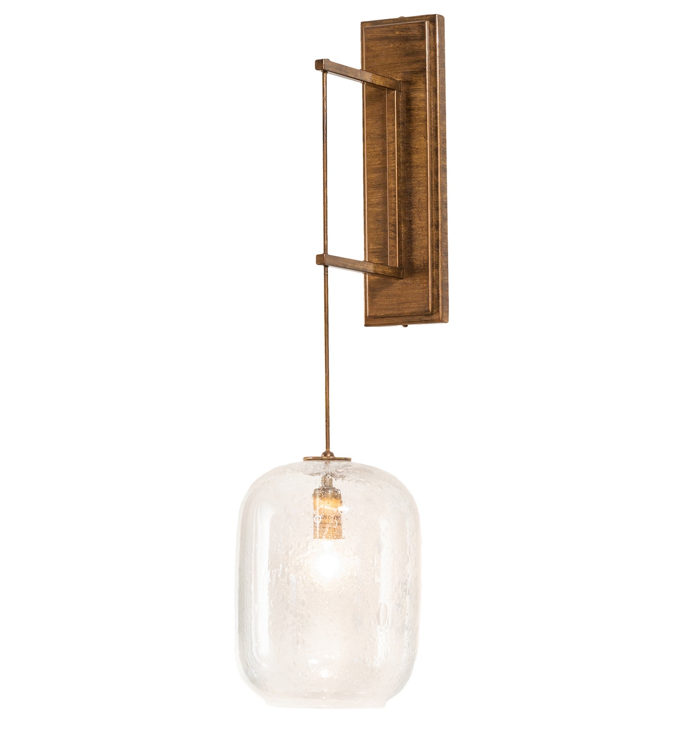 1-Light 30.00" Brushed Gold LED Wall Sconce front view