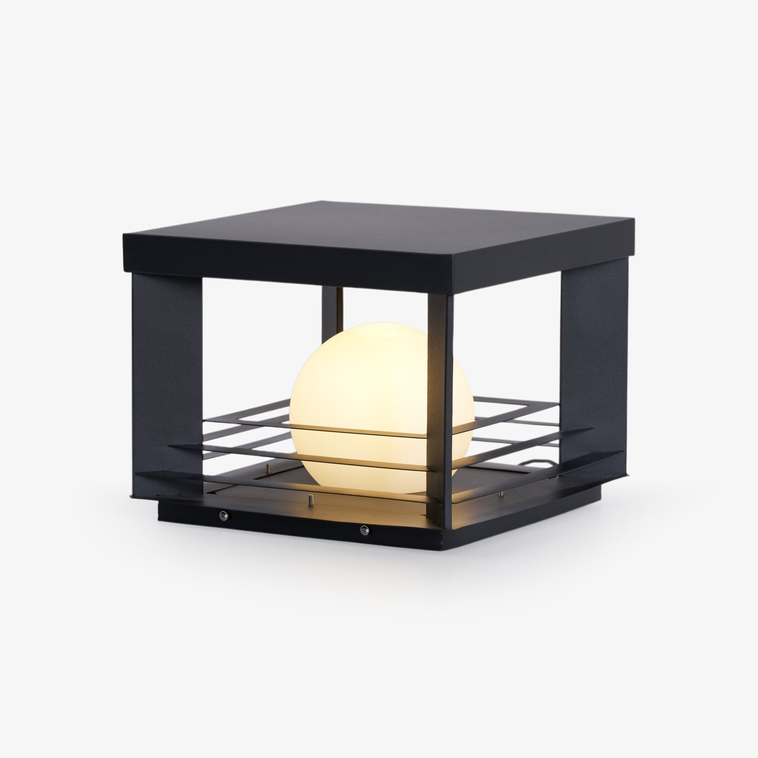 Lunar Crate Outdoor Floor Lamp