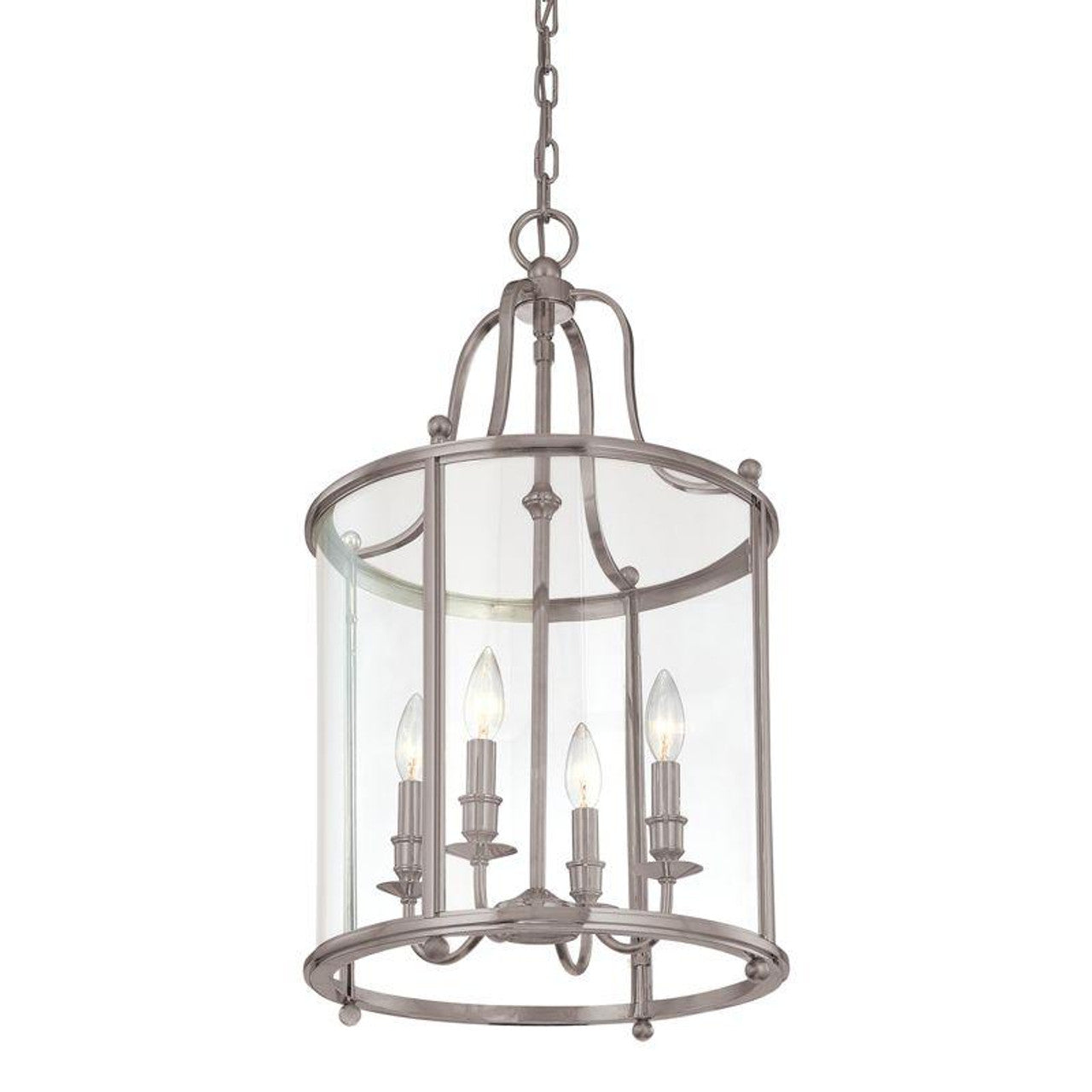 Aerial 5-Light, Short Height, Iron Chandelier