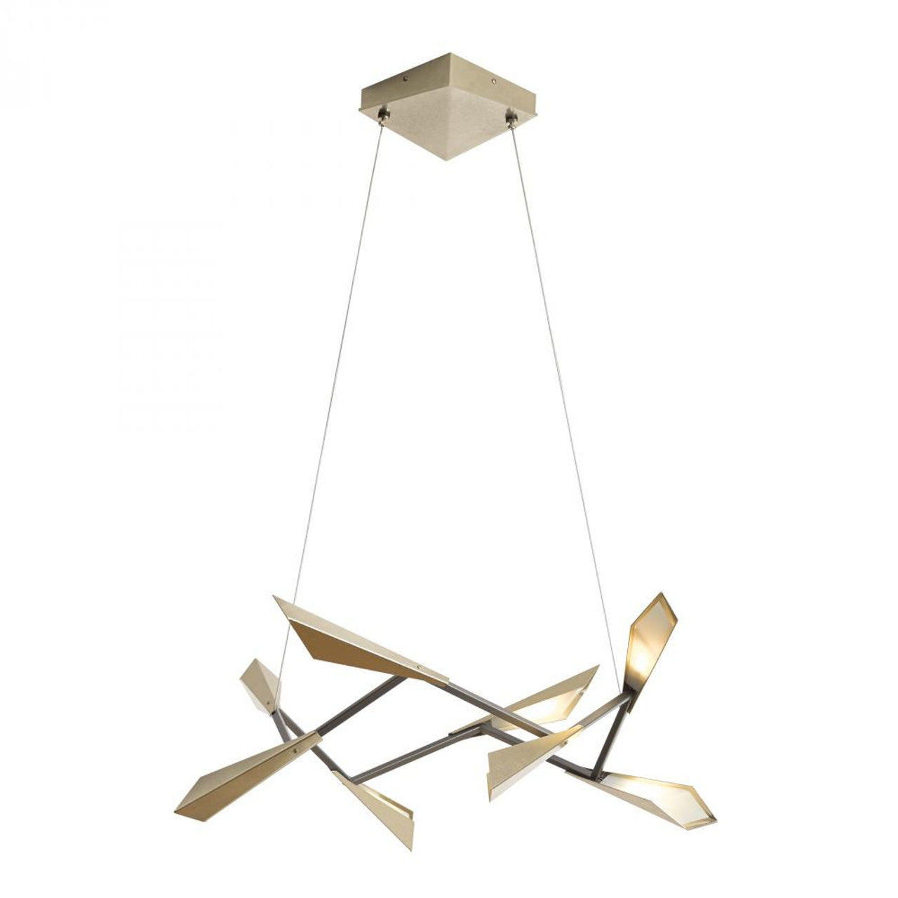 Bento Pendant, 1-Light, Standard Height, LED, Black