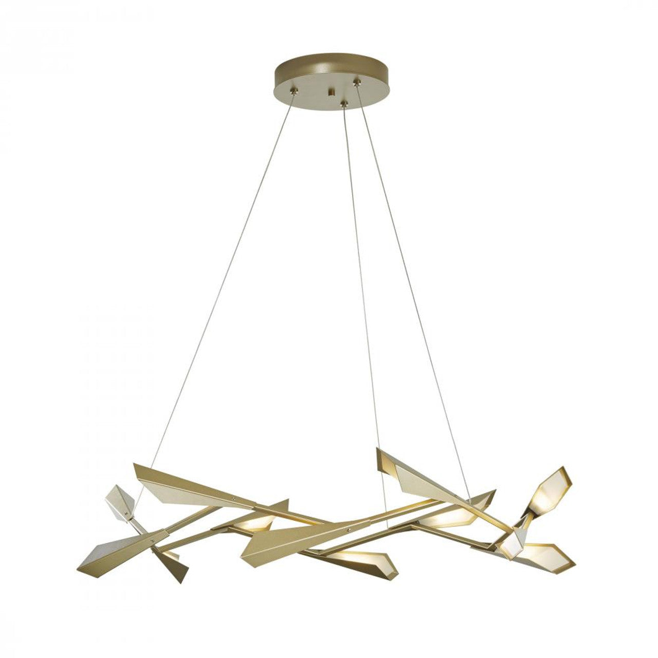 Celesse Pendant, 6-Light, Standard Height, Black, Frosted Glass Tube, 59.7"W (138920-SKT-STND-10-84 3W4MCY)