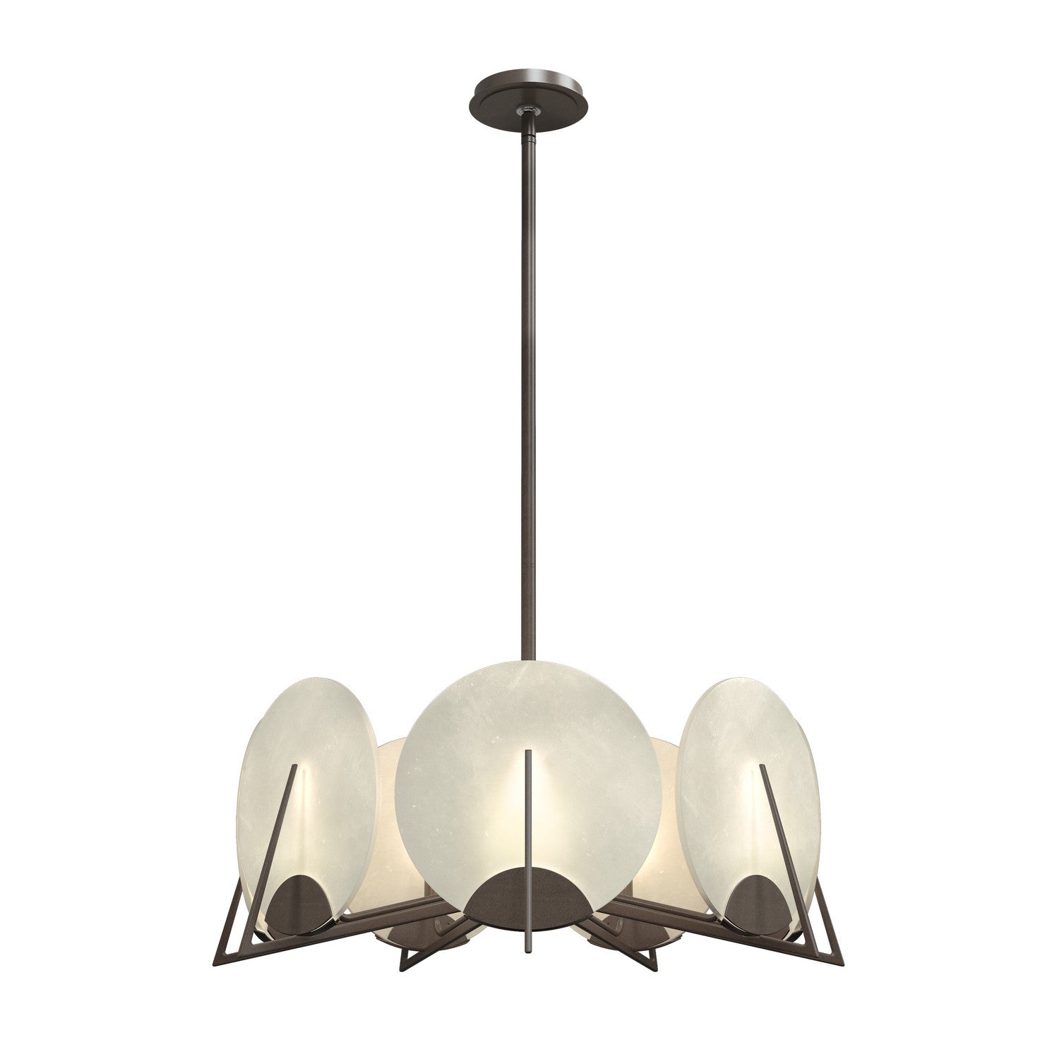 Callisto Seven Light Pendant Bronze