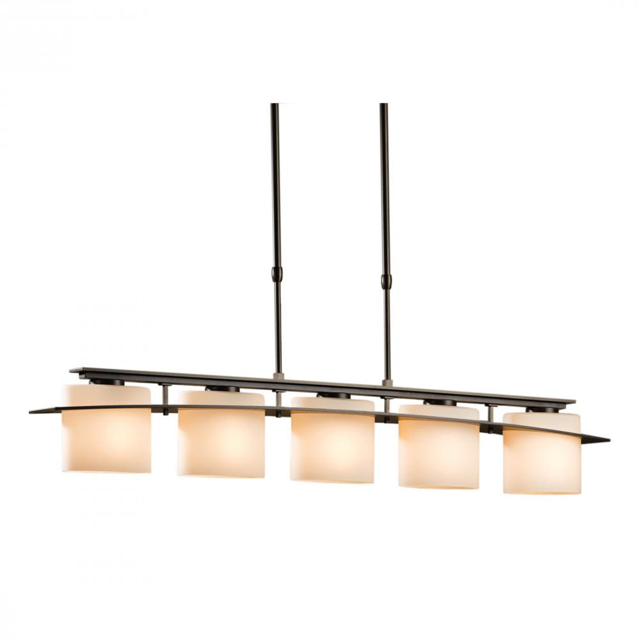 Celesse Pendant, 6-Light, Standard Height, Black, Glass