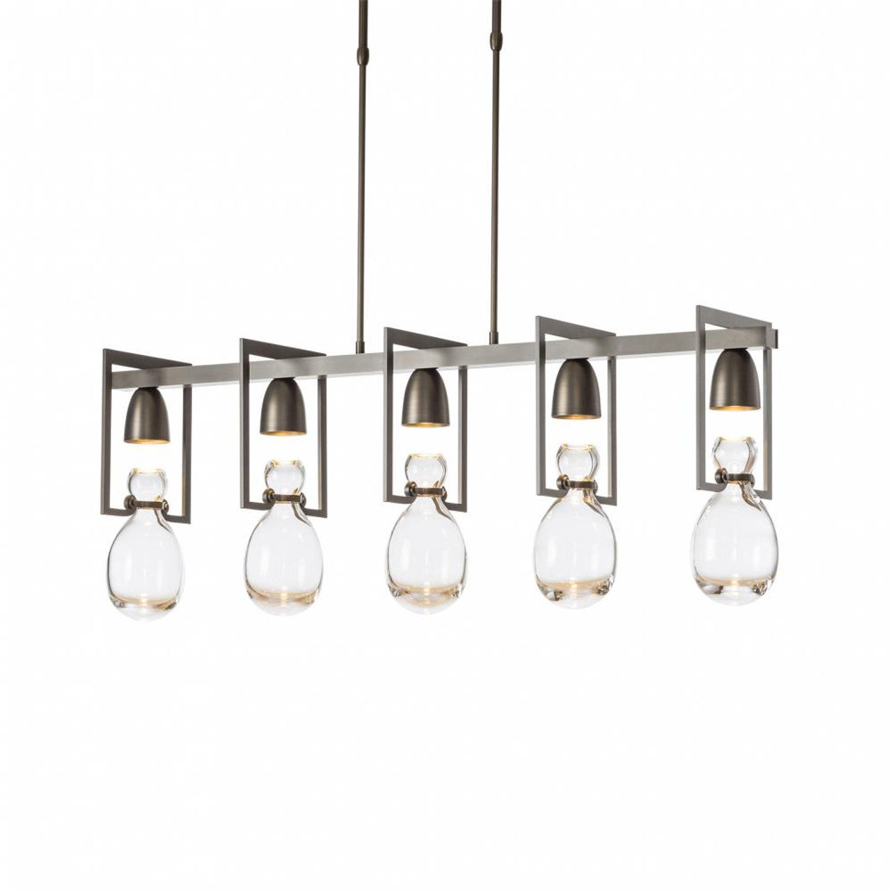 Brindille Pendant, 4-Light, Standard Height, Sterling