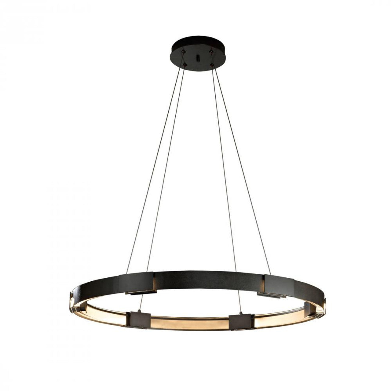 Ondrian Pendant, 3-Light, Standard Height, Sterling