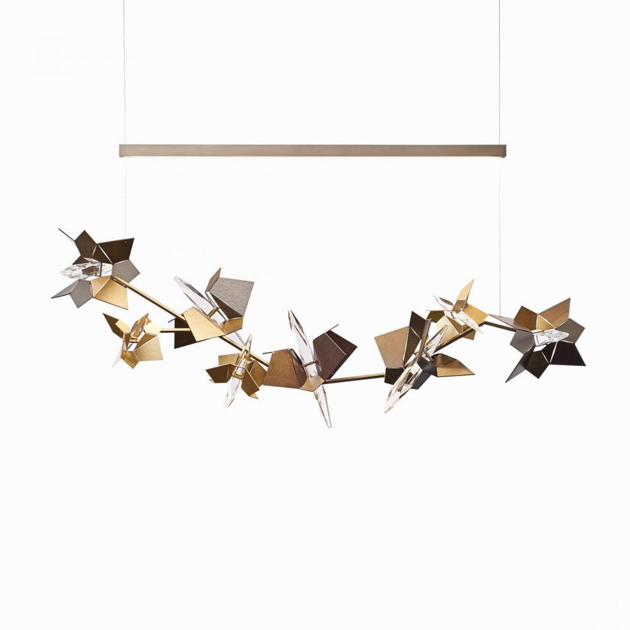 Belladonna Pendant, 1-Light, Standard Height, LED, Vintage Platinum, 19.5"W (139813-LED-STND-82-82-CR 5DDQH5)