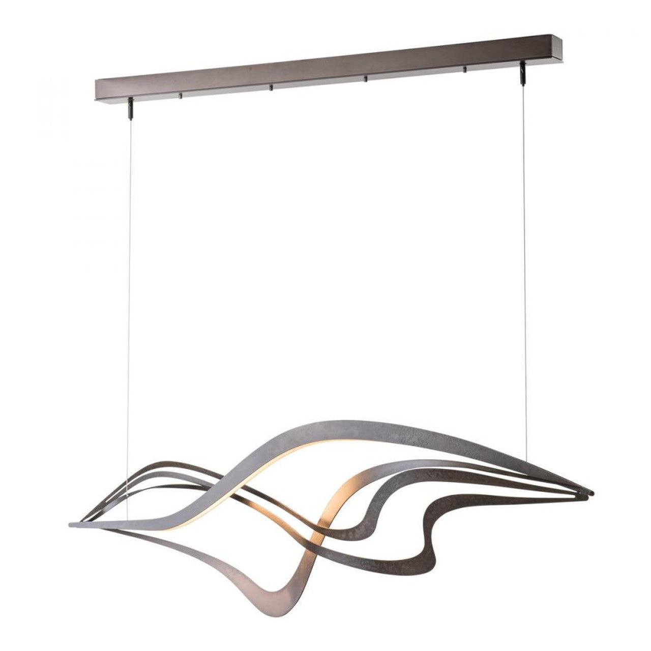 Flux Pendant, 1-Light, Standard Height, LED, Sterling