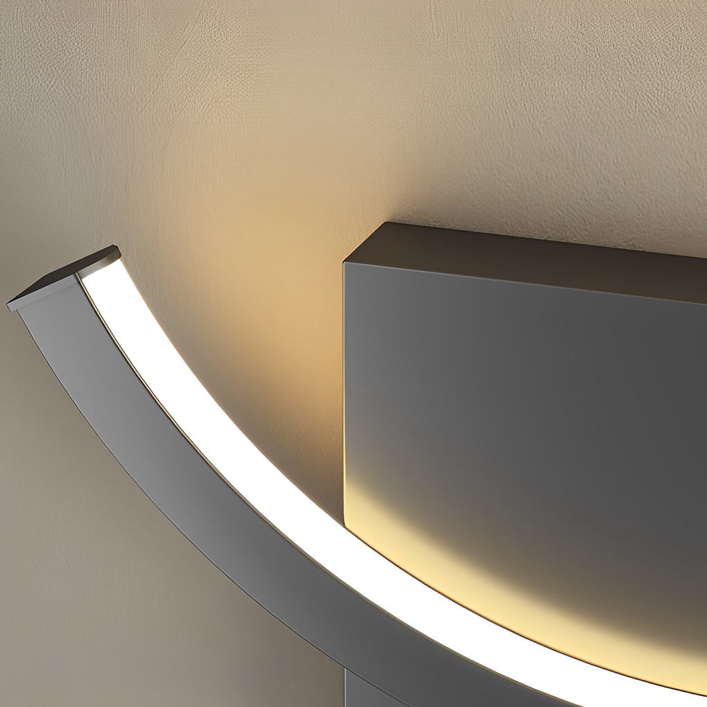 Creative Circular Stepless Dimming LED Nordic Wall Light Sconces Lighting, Bedroom Wall Sconce, detail 12