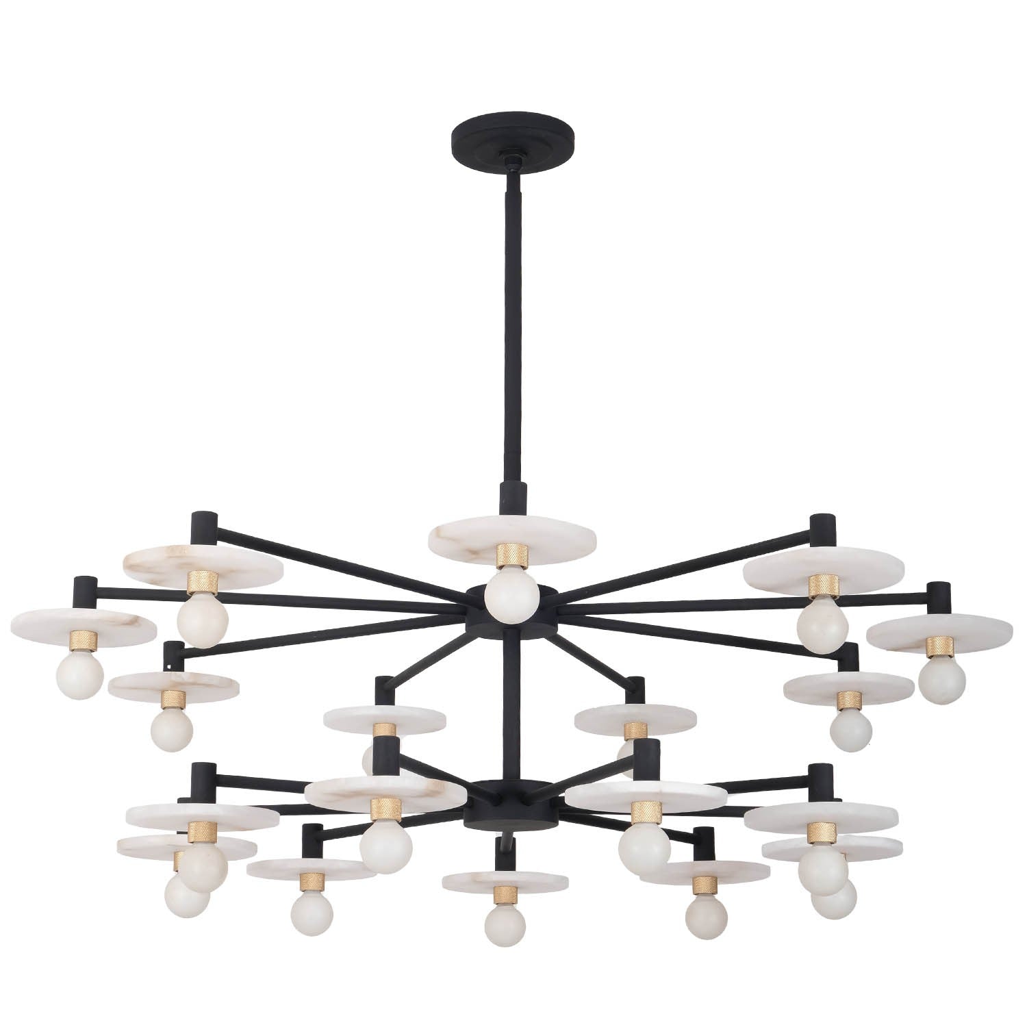 Discus 18 Light Pendant Matte Black