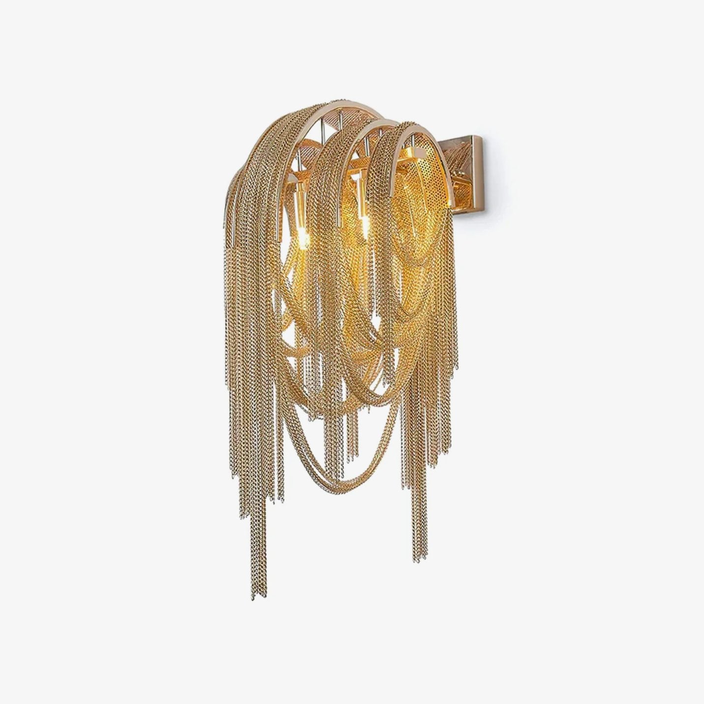 Chains Tassel Wall Sconce