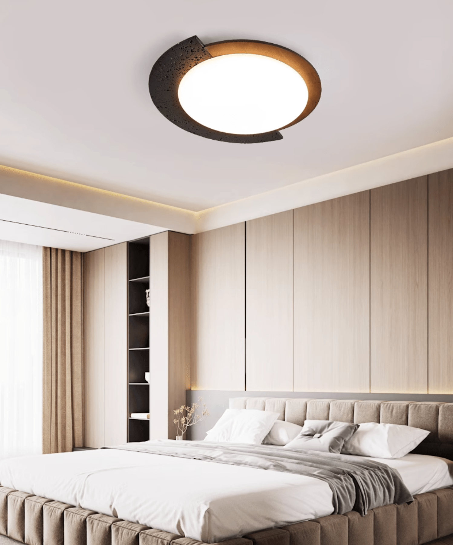 Blackhole Stone Ceiling Light detail view 9