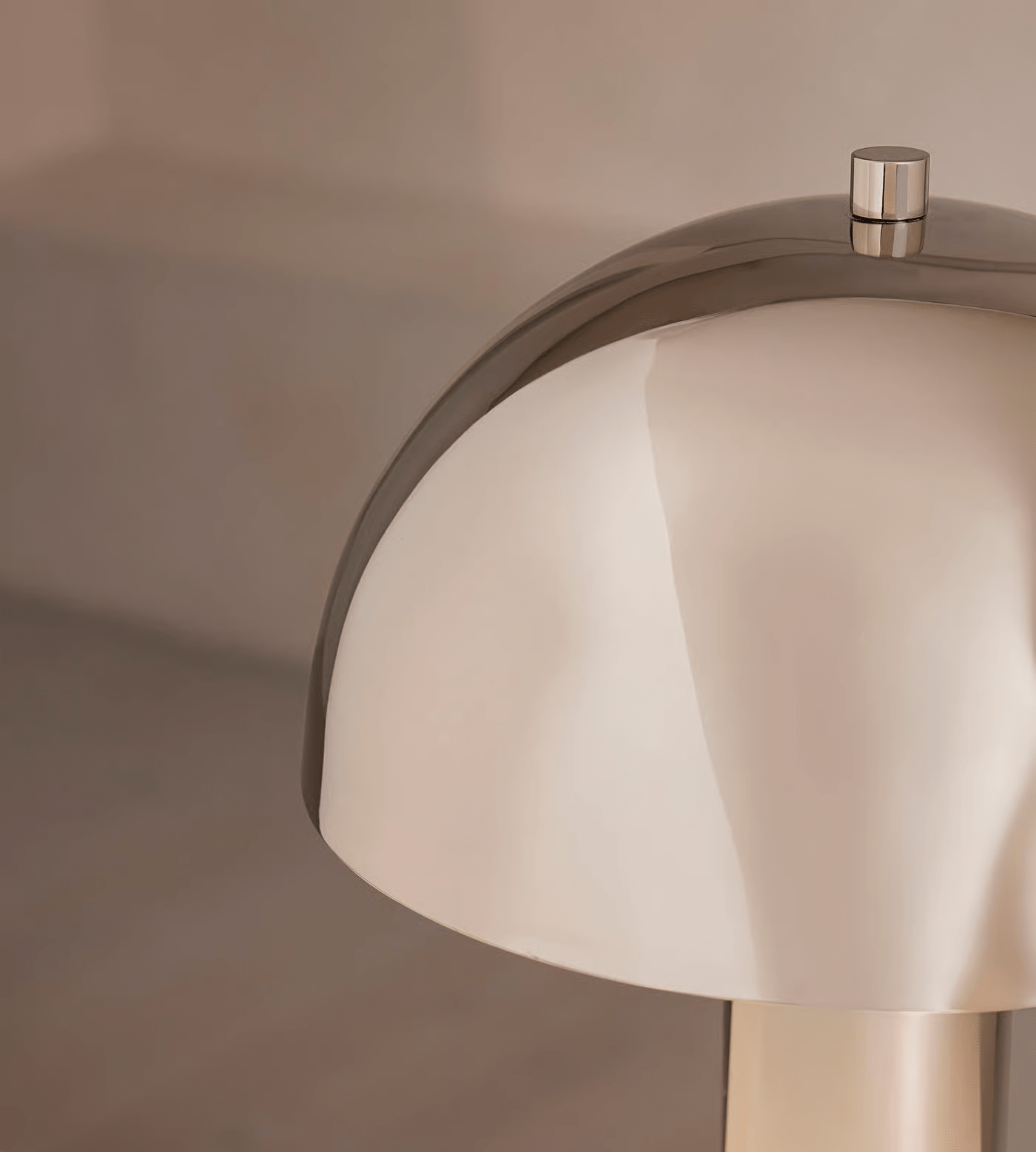 Luno Chrome Table Lamp detail view 28