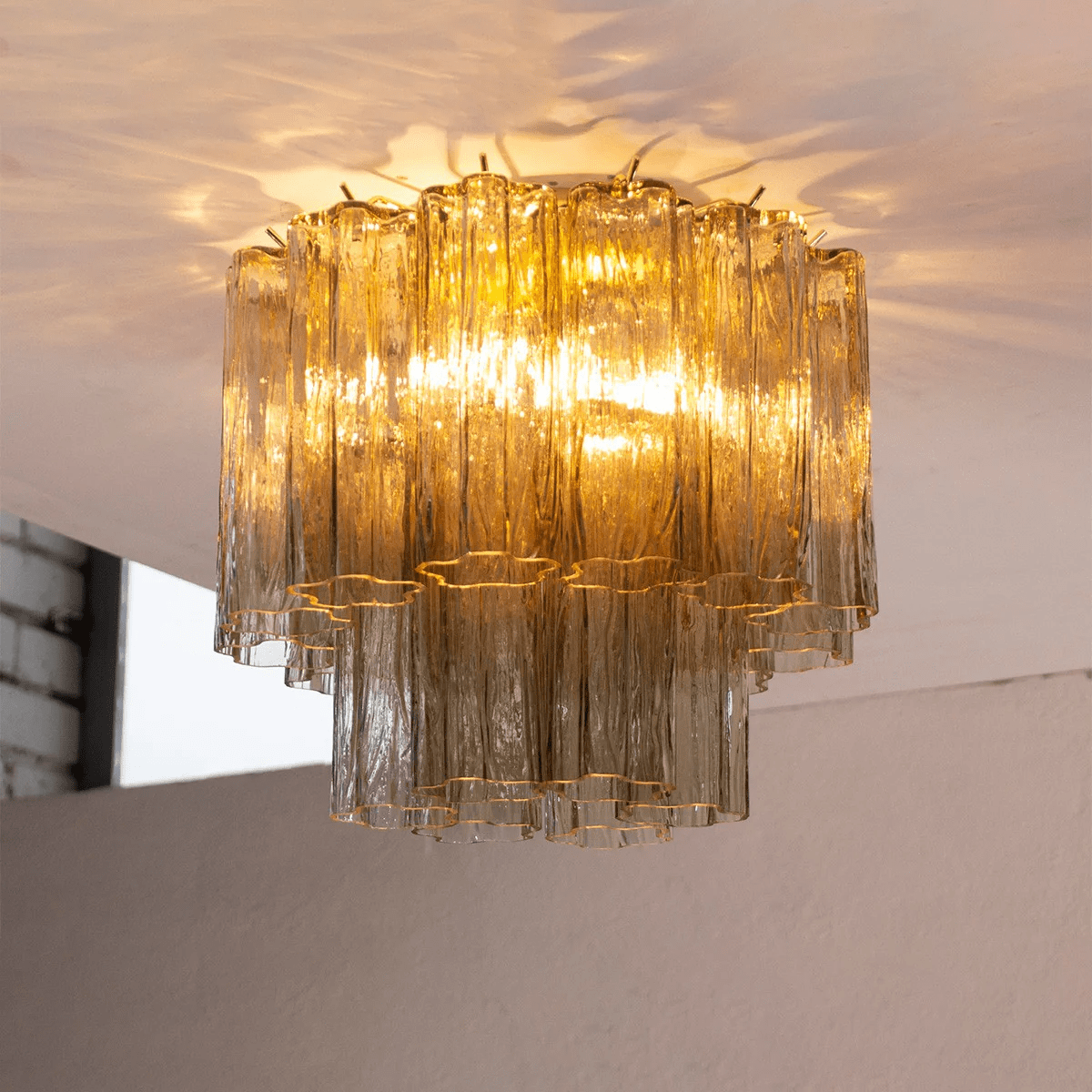 Murano Tubes Ceiling Light