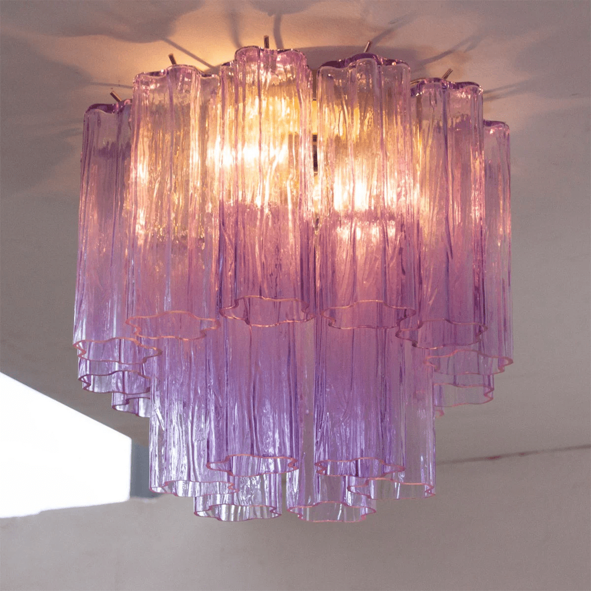 Murano Tubes Ceiling Light