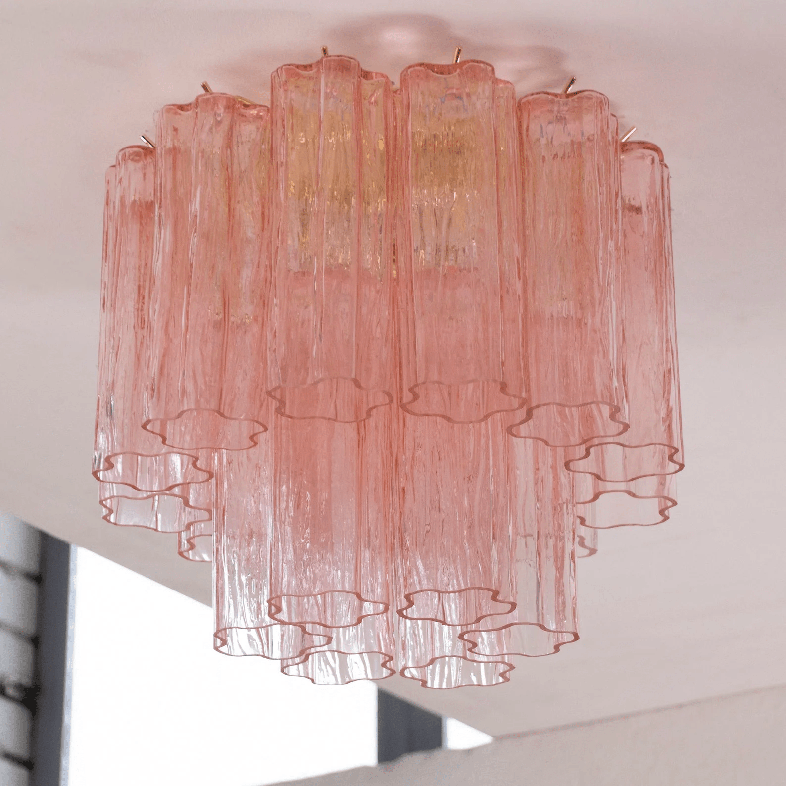 Murano Tubes Ceiling Light