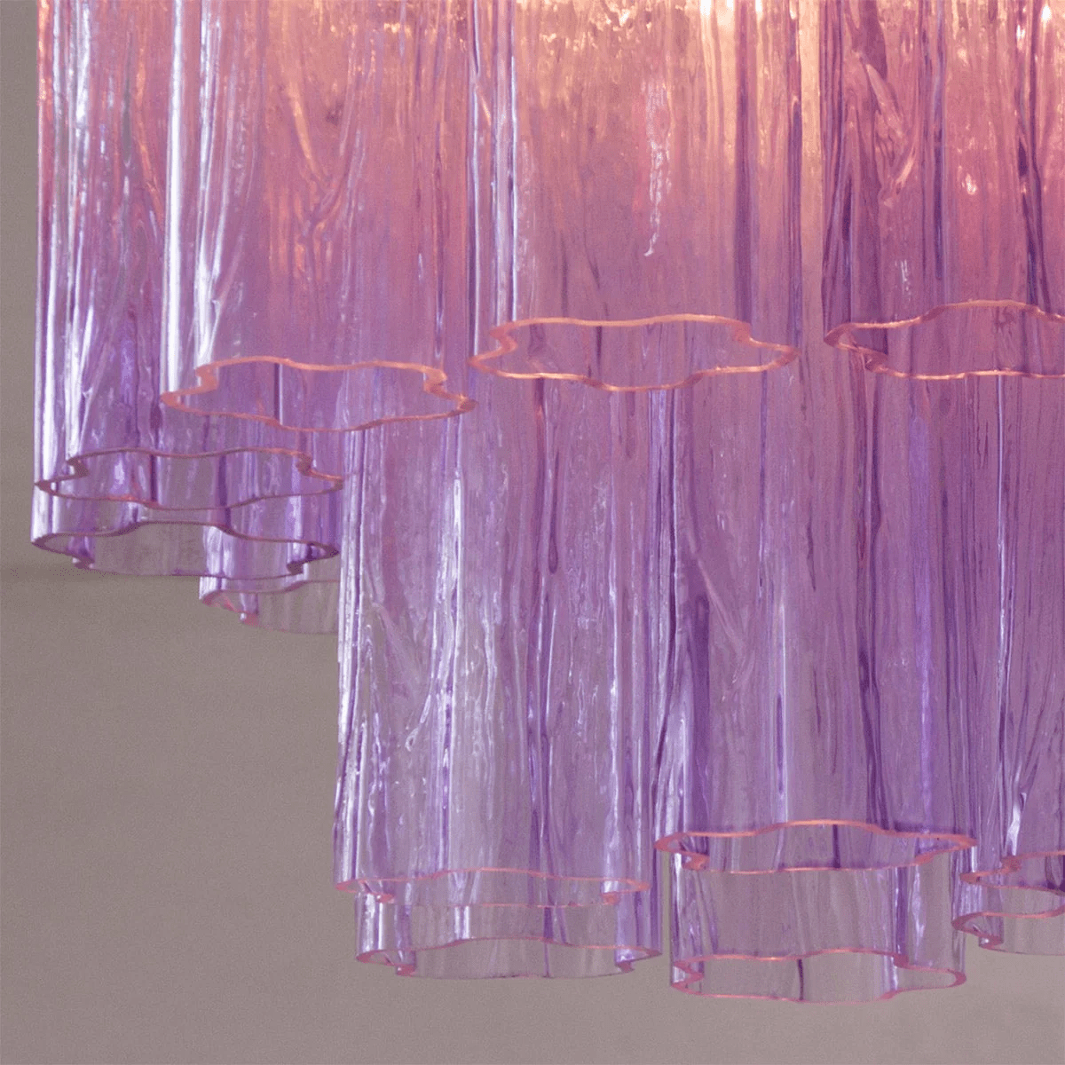 Murano Tubes Ceiling Light