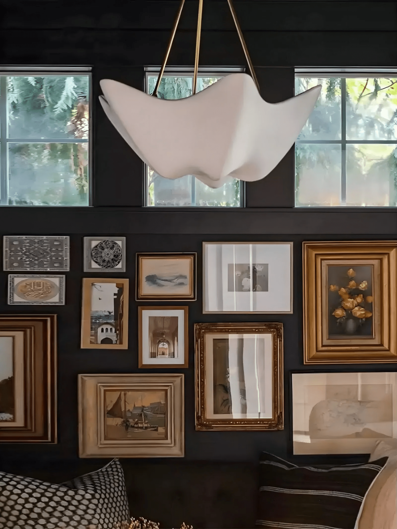 metal chandelier shown as a main product image for foyers