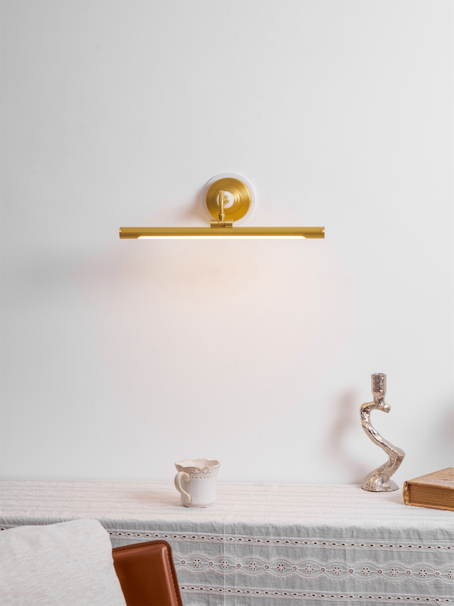 Archer Art Linear Wall Light, Hardwired Wall Sconce, detail 28