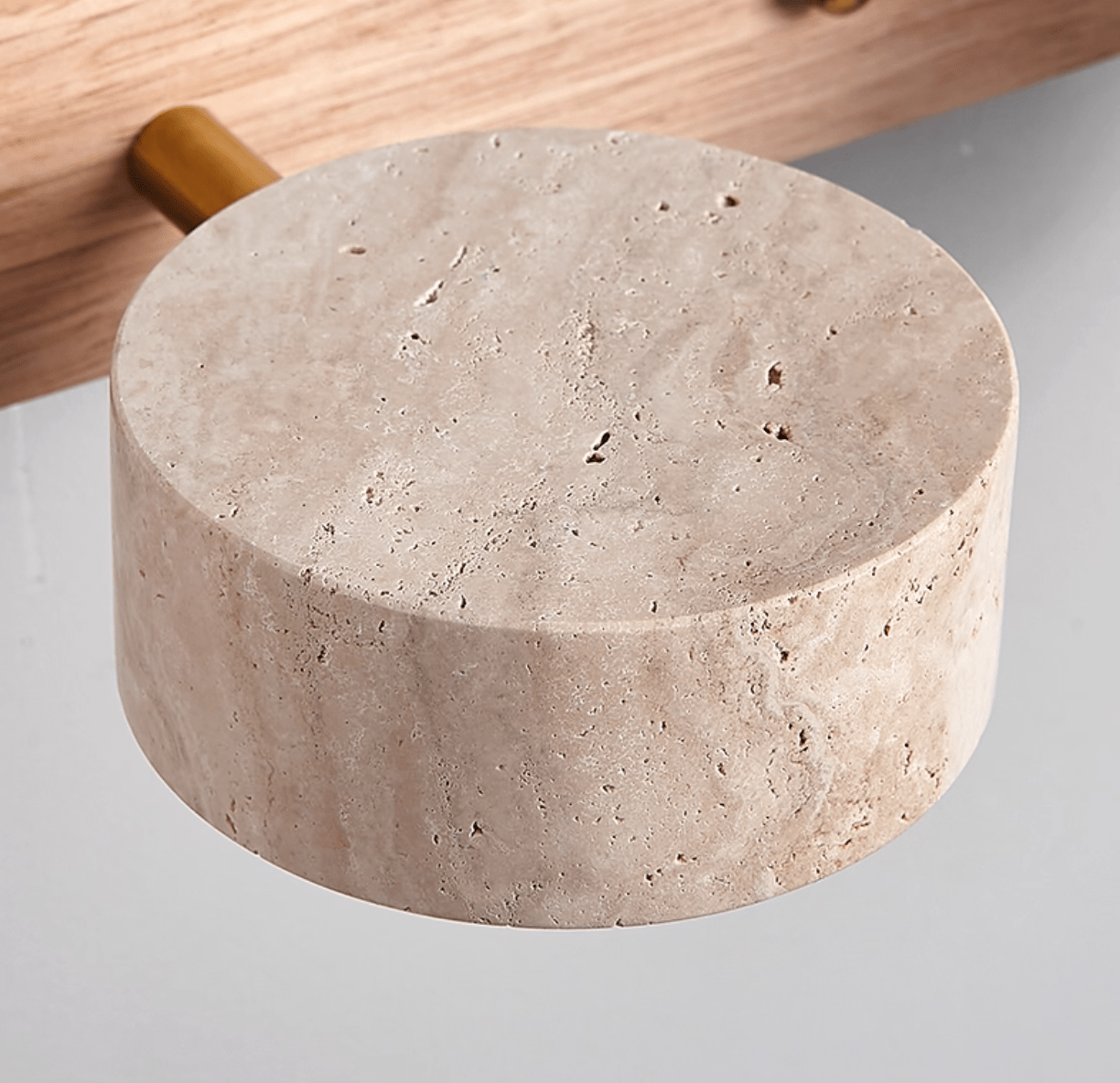 Travertine Duo Rechargeable Wall Light Vanity Light