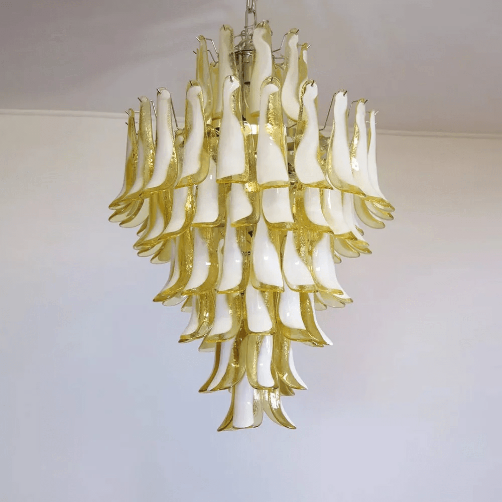 Dravina Glass Petals Chandelier
