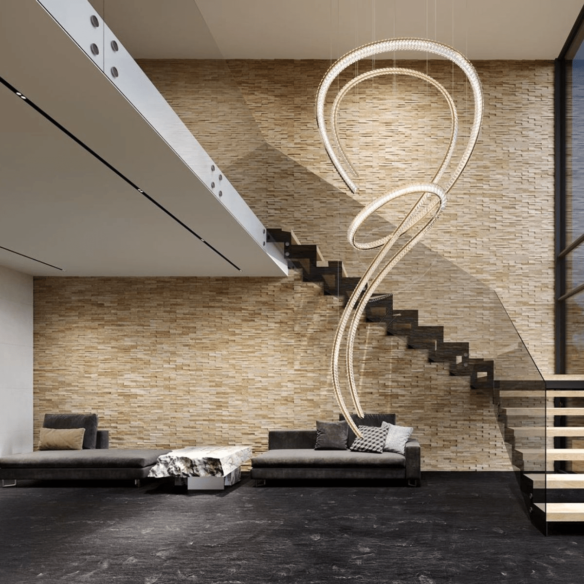 Inspiral Customizable Chandelier