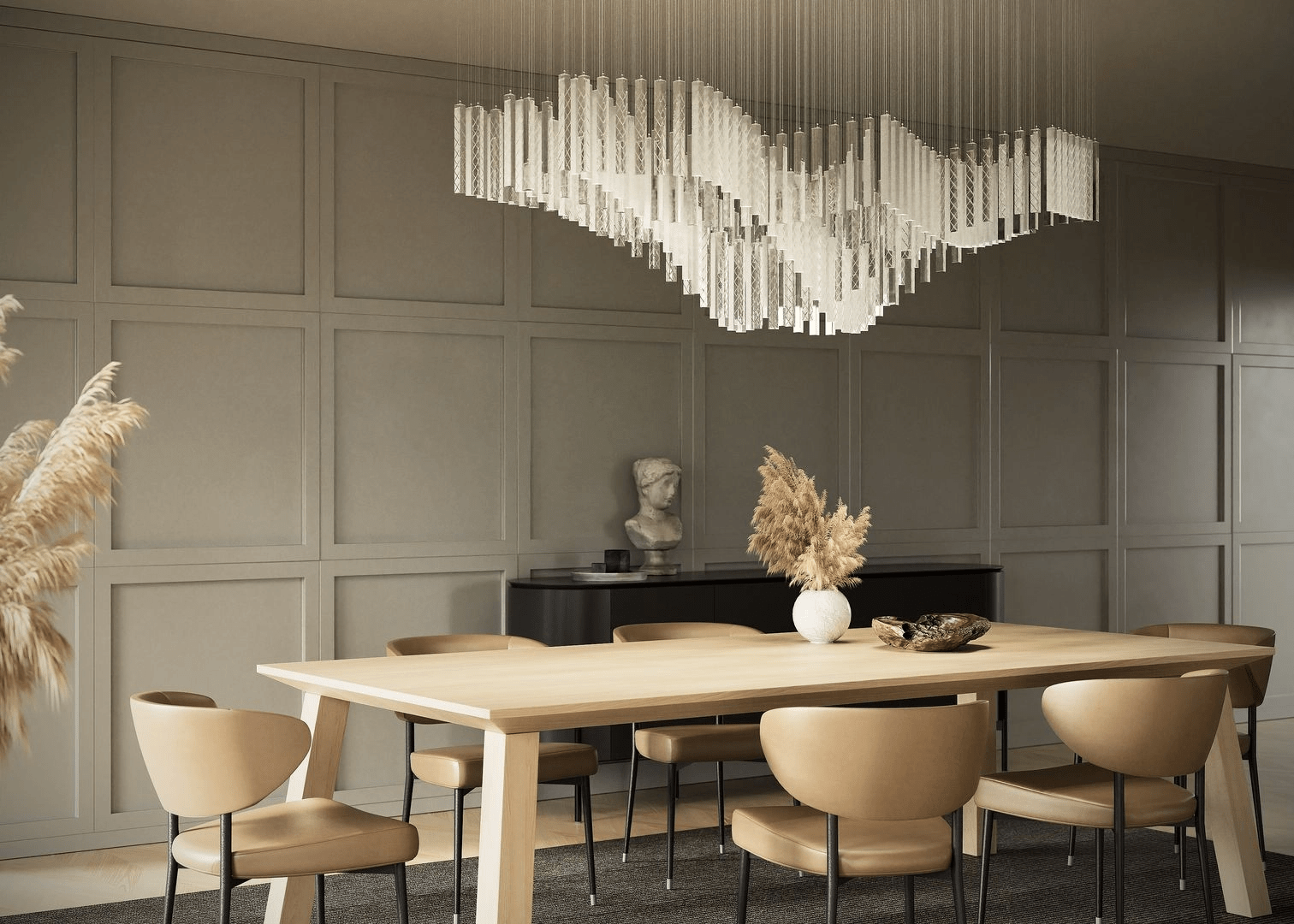 Diamond Cloud Customize Chandelier detail view 17