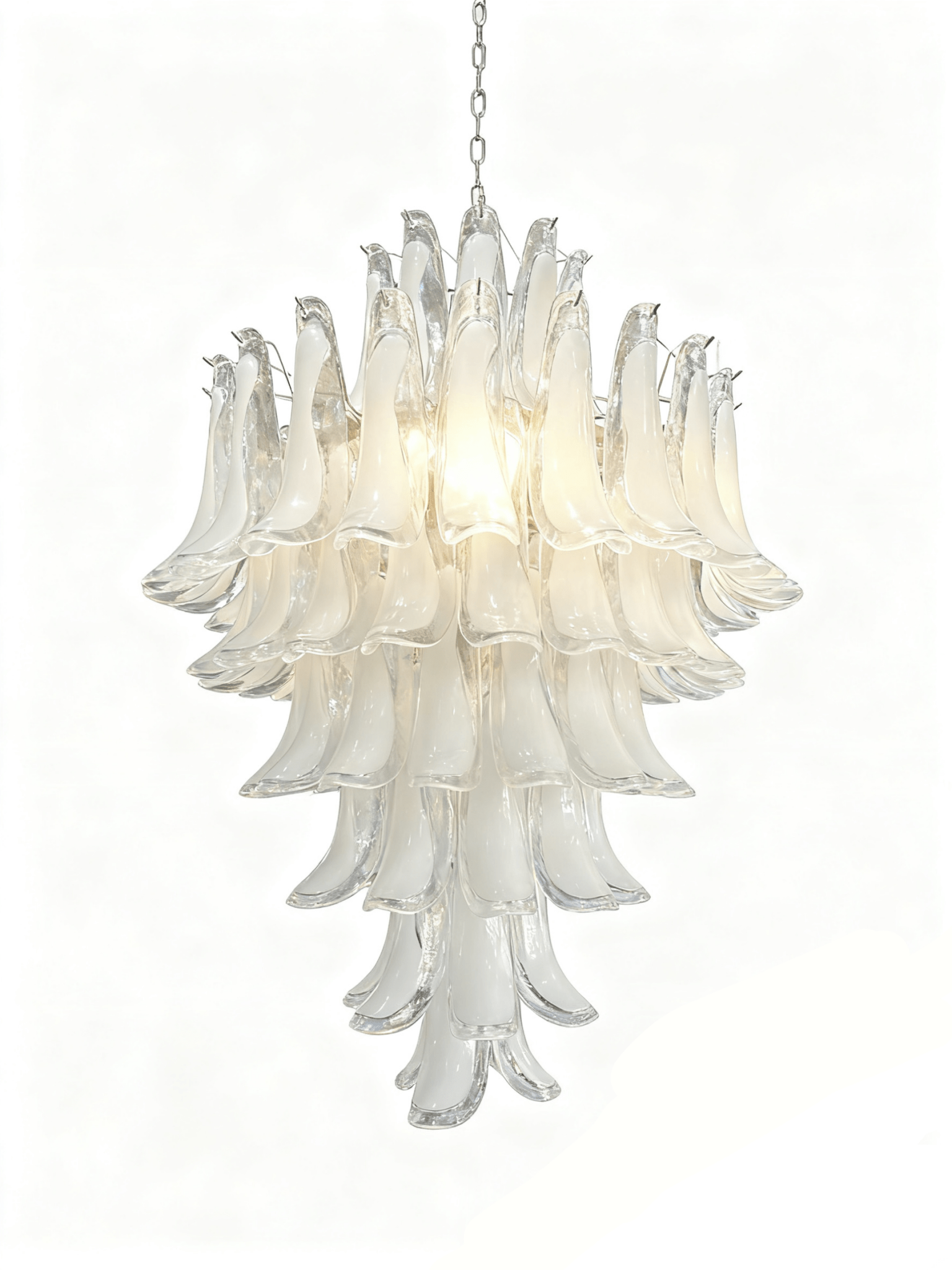 Dravina Glass Petals Chandelier