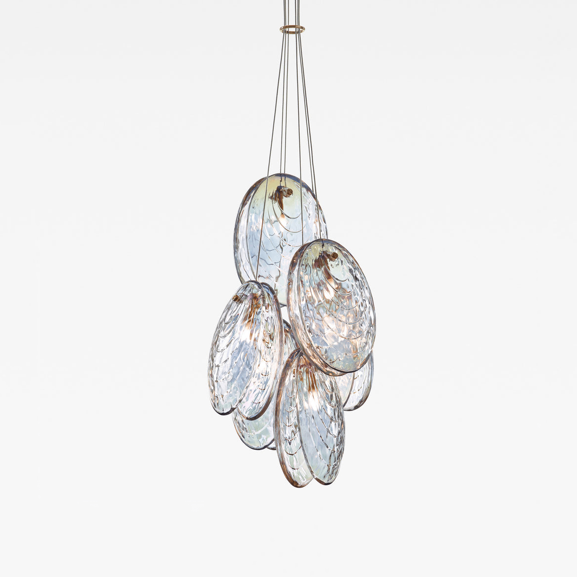 Mussels Cluster Chandelier