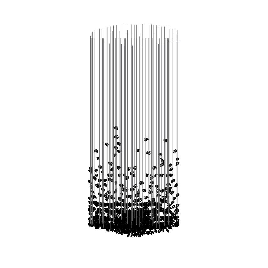 Raw Crystal Customizable Chandelier