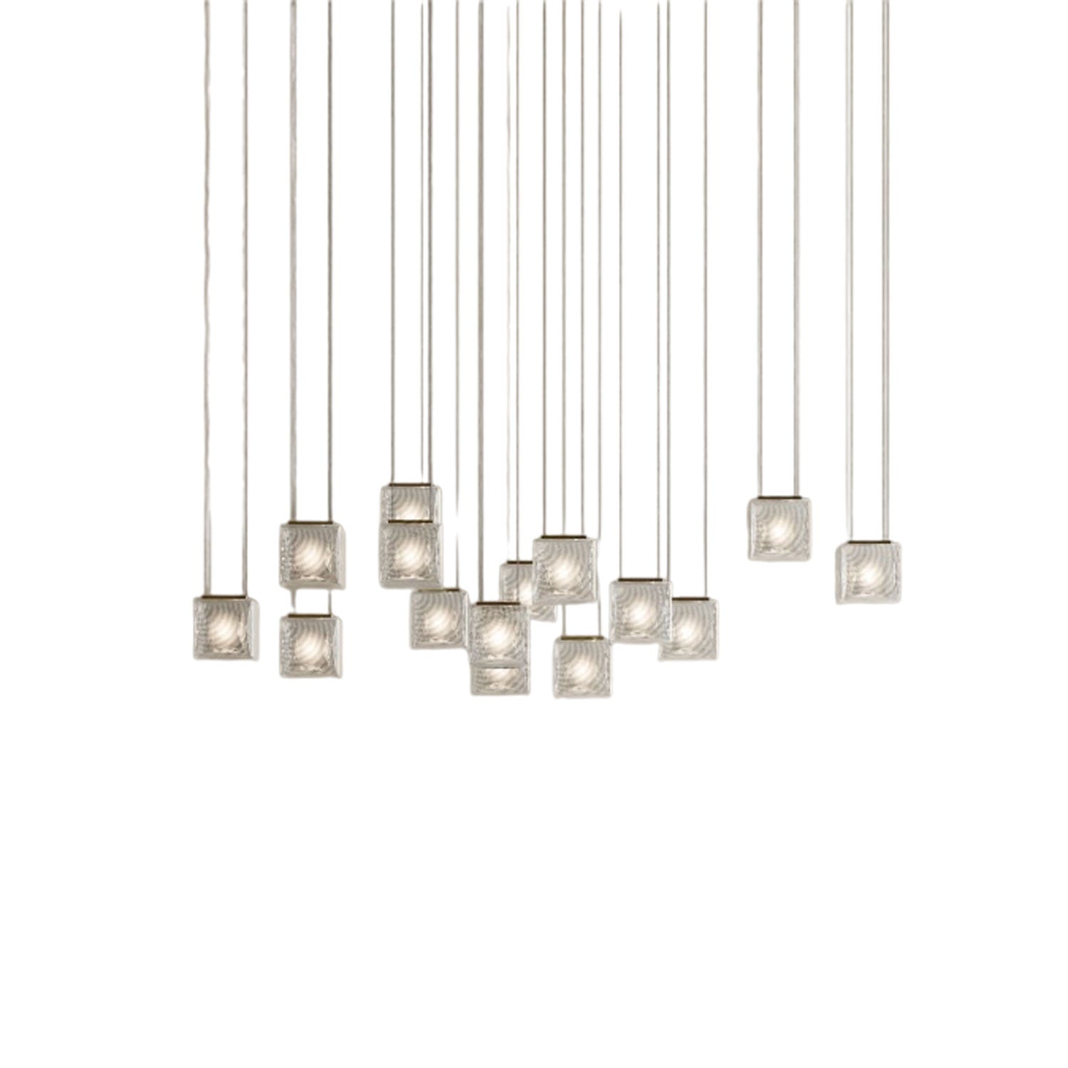 Crystal Pixels Customizable Chandelier