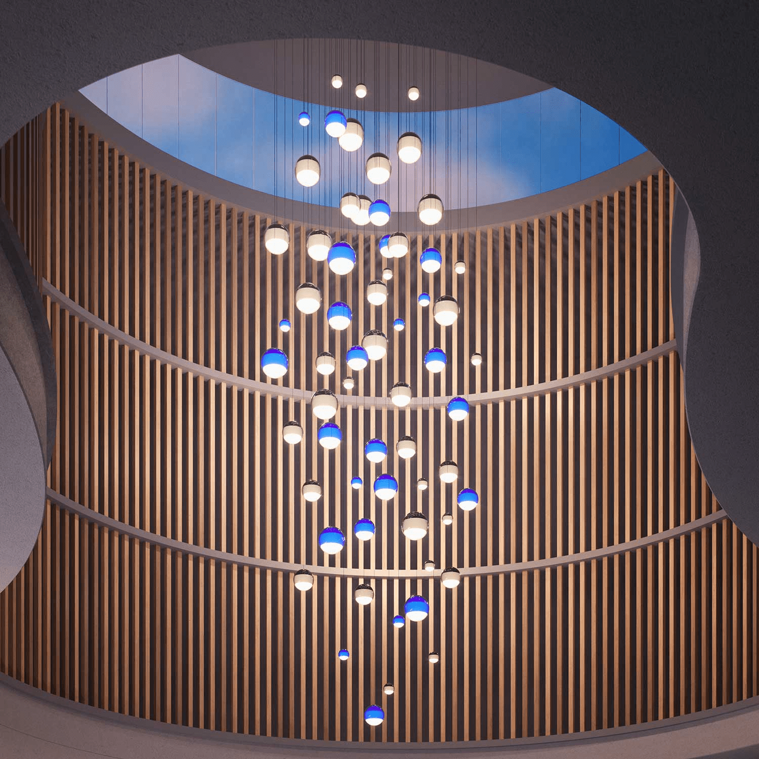 Dipping LED Chandelier