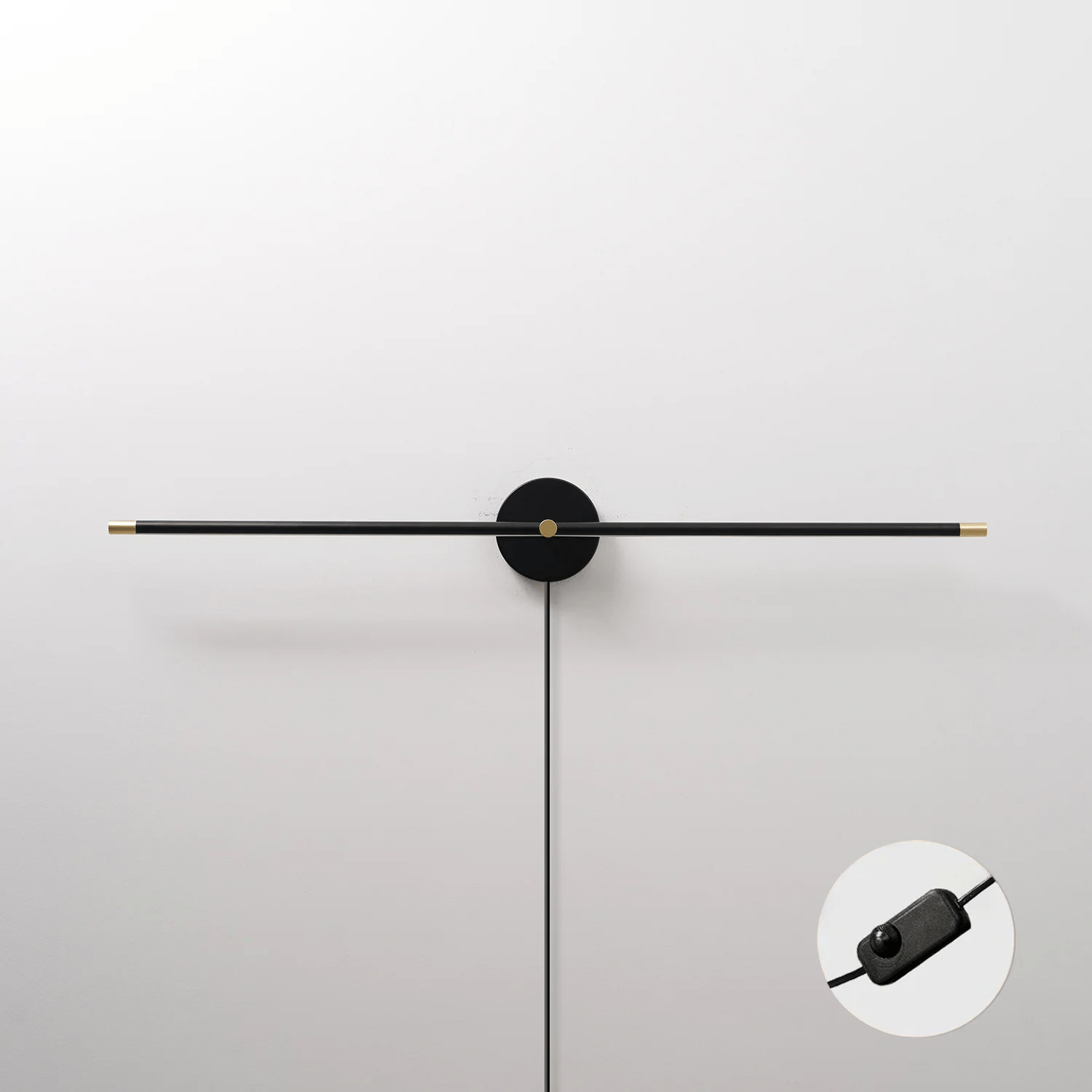 Minimalist Linear LED Plug-in Wall Lamp Vanity Light