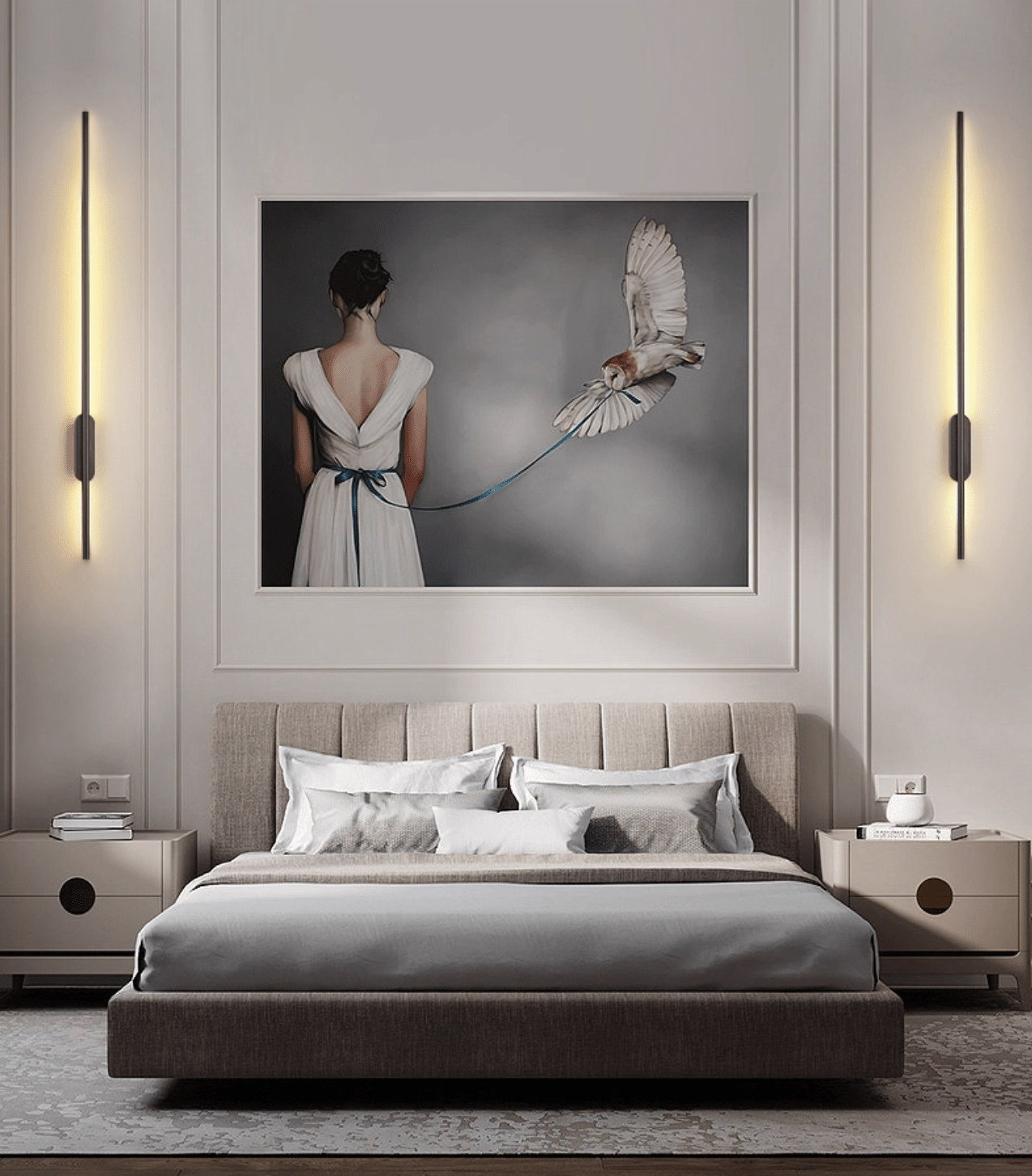 Volt Line Rechargeable Wall Light, Bathroom Wall Sconce, detail 5