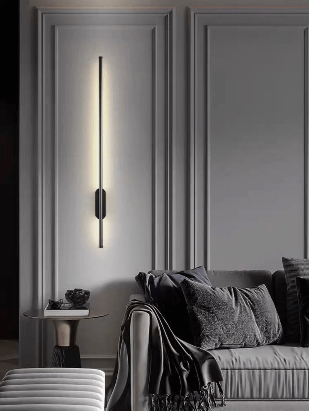 Volt Line Rechargeable Wall Light, Bathroom Wall Sconce, detail 6