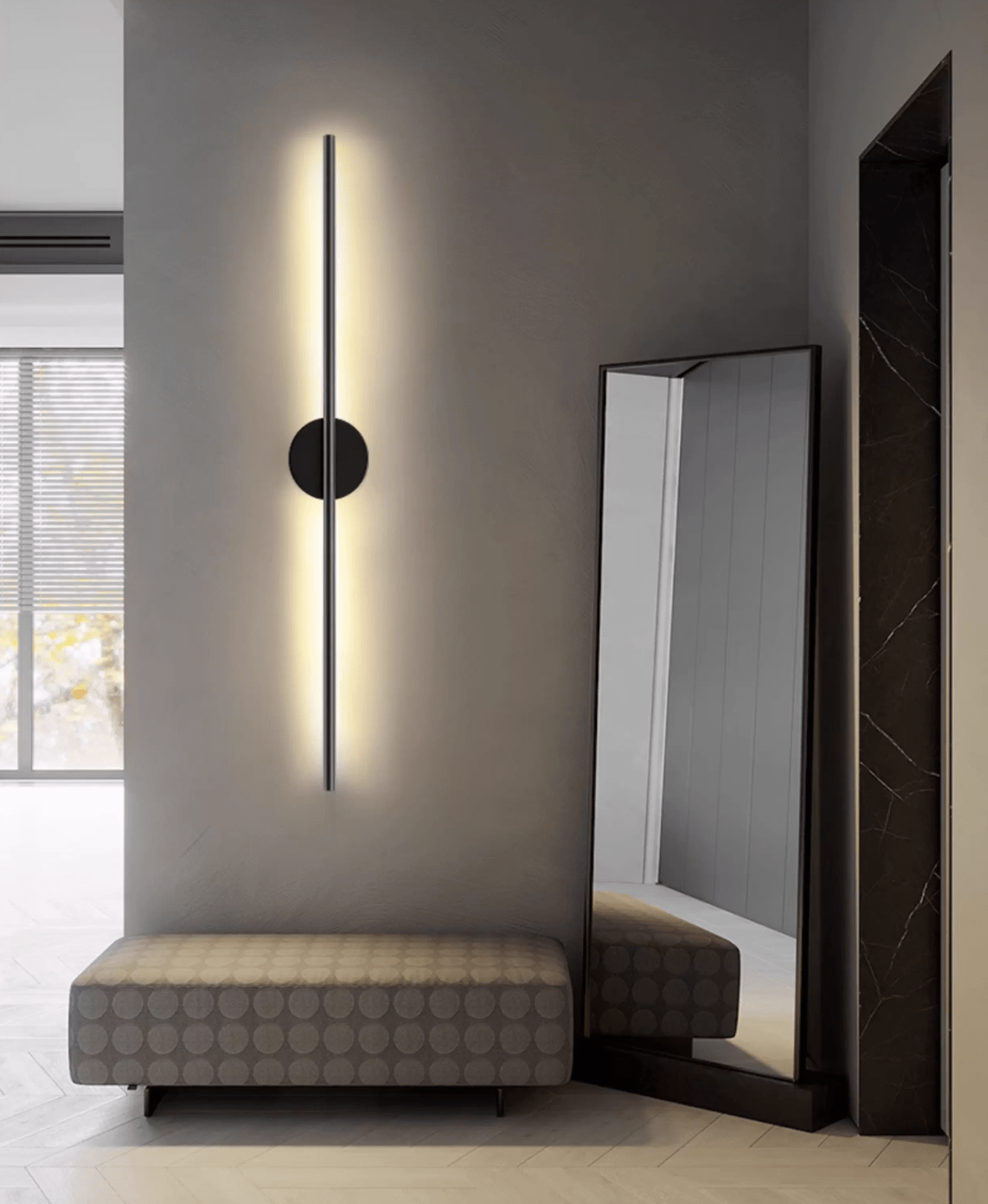 Volt Line Rechargeable Wall Light, Bathroom Wall Sconce, detail 10