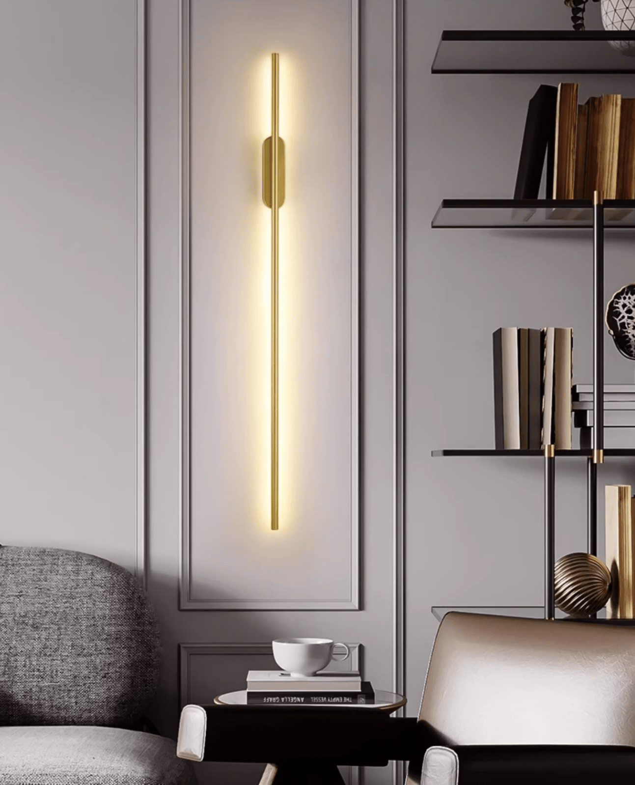 Volt Line Rechargeable Wall Light, Bathroom Wall Sconce, detail 14