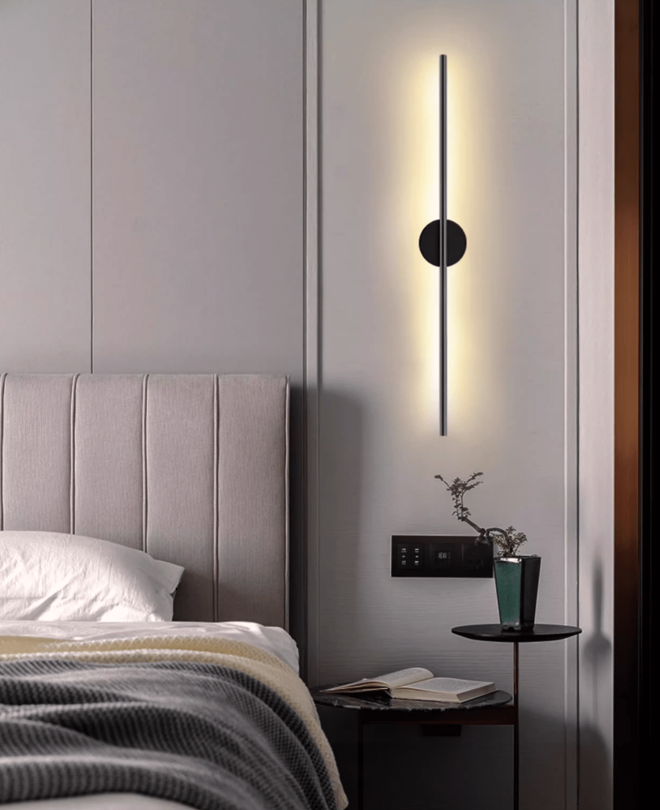 Volt Line Rechargeable Wall Light, Bathroom Wall Sconce, detail 15