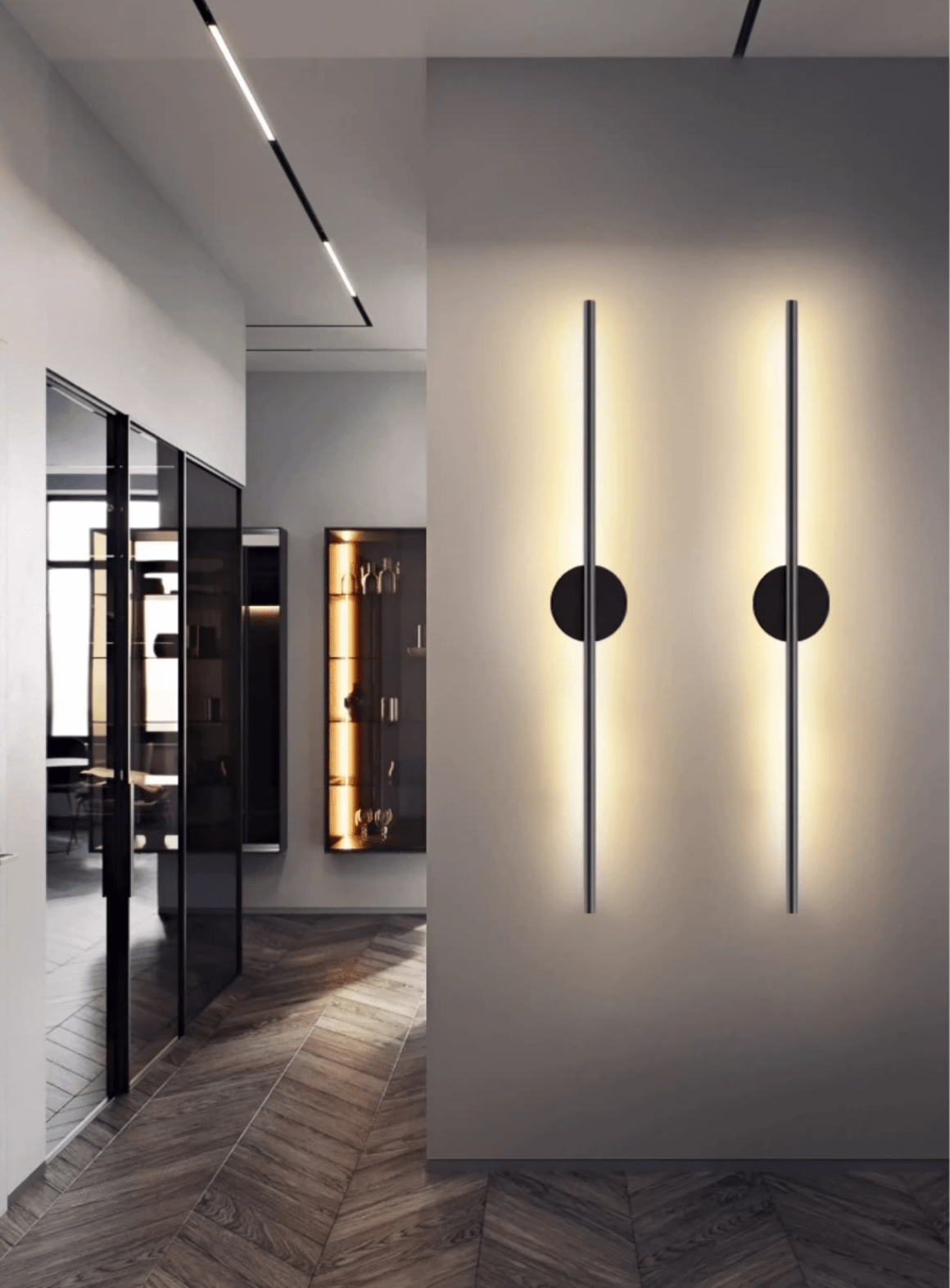 Volt Line Rechargeable Wall Light, Bathroom Wall Sconce, detail 16