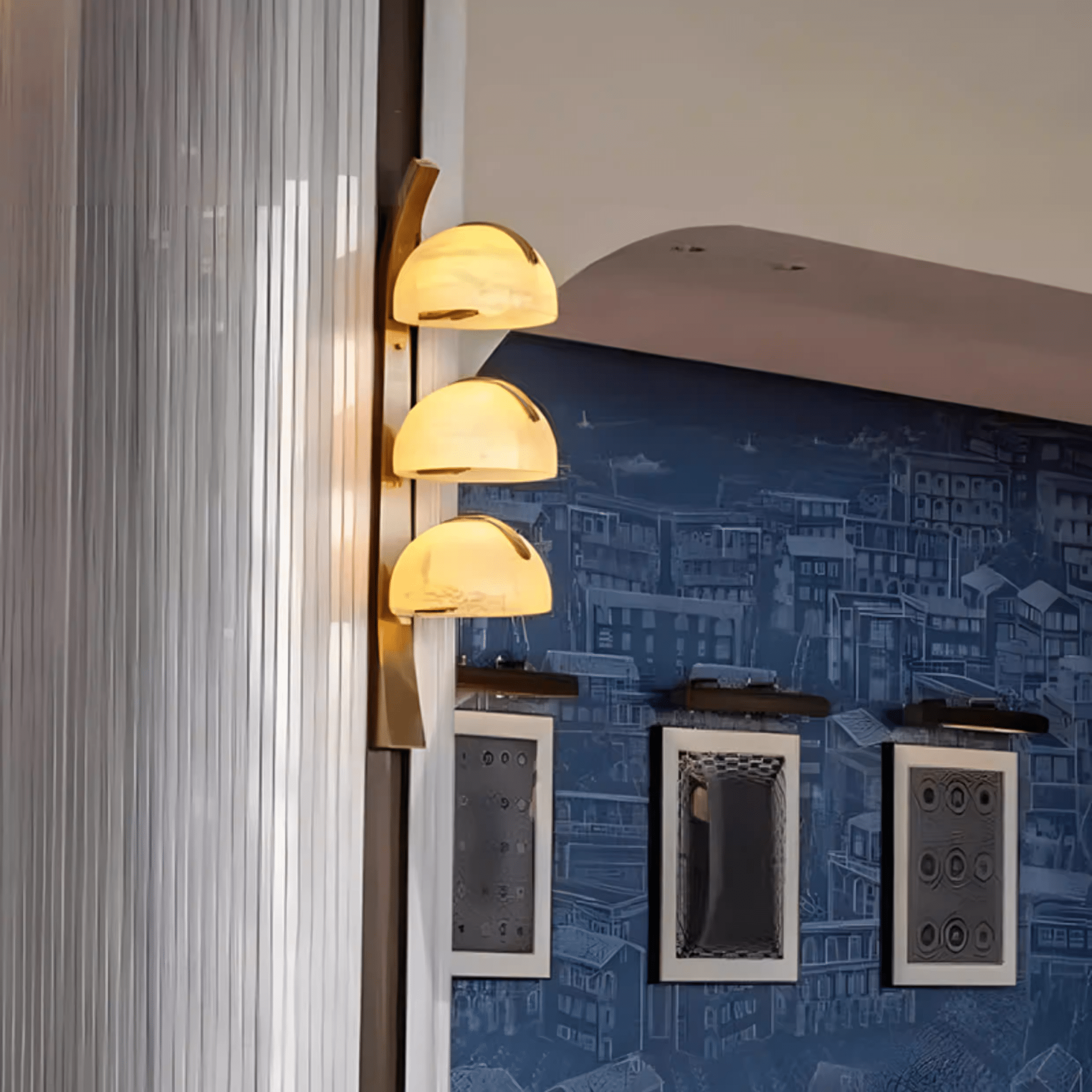 Orvyn Alabaster Wall Lamp
