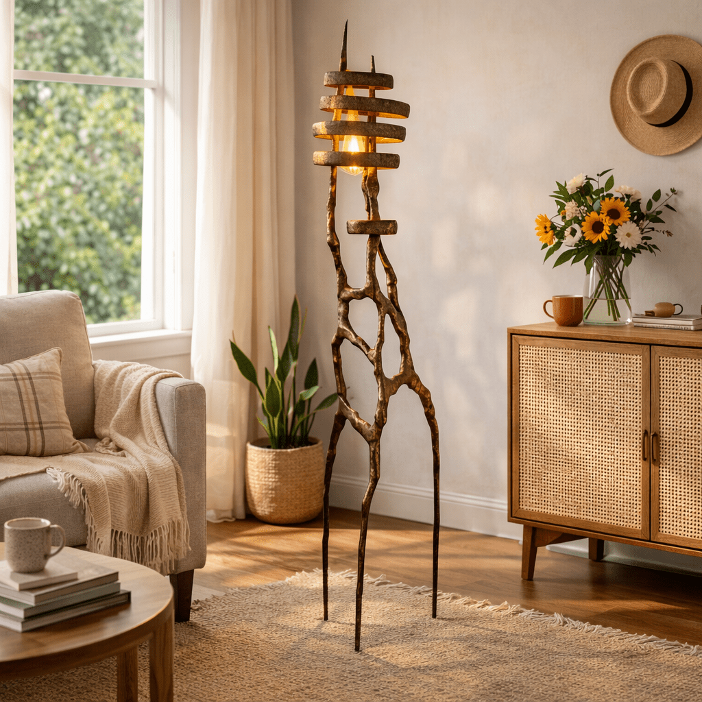 Vortex Sculpture Floor Lamp