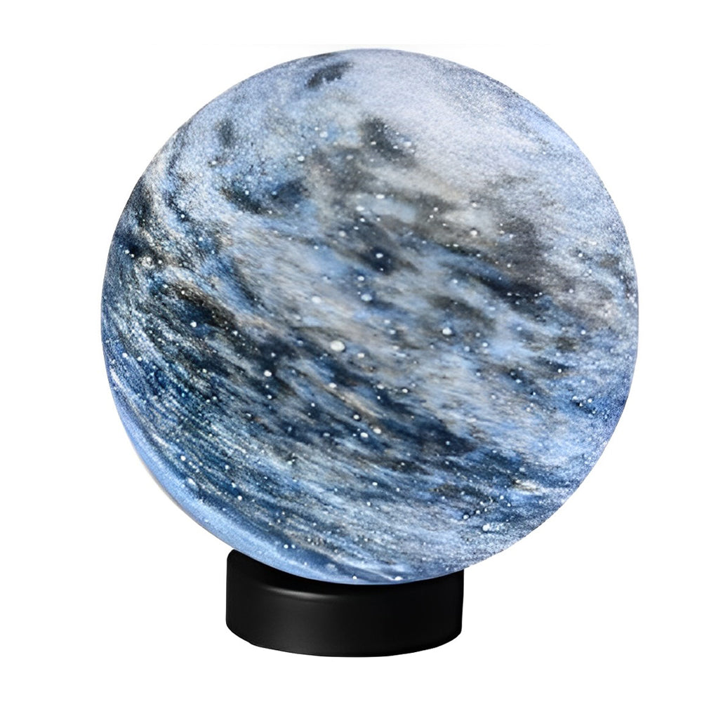 Circular Glass Planets Design Waterproof Contemporary Exterior Fence Post Lights, Outdoor Wall Light, detail 10